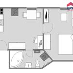 Pronajměte si 2 ložnic/e byt o rozloze 41 m² v Jablonec nad Nisou