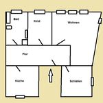 Rent 3 bedroom apartment of 70 m² in Kirchberg