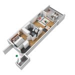 Rent 2 bedroom apartment of 50 m² in Falkenberg