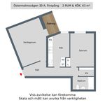 Rent 2 bedroom apartment of 63 m² in Finspång