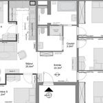 Appartement de 115 m² avec 6 chambre(s) en location à Colombes