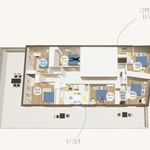 Appartement de 11 m² avec 1 chambre(s) en location à Lyon