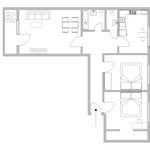 Miete 3 Schlafzimmer wohnung von 92 m² in Frankfurt
