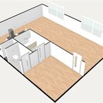 Pronajměte si 2 ložnic/e byt o rozloze 36 m² v Kladno