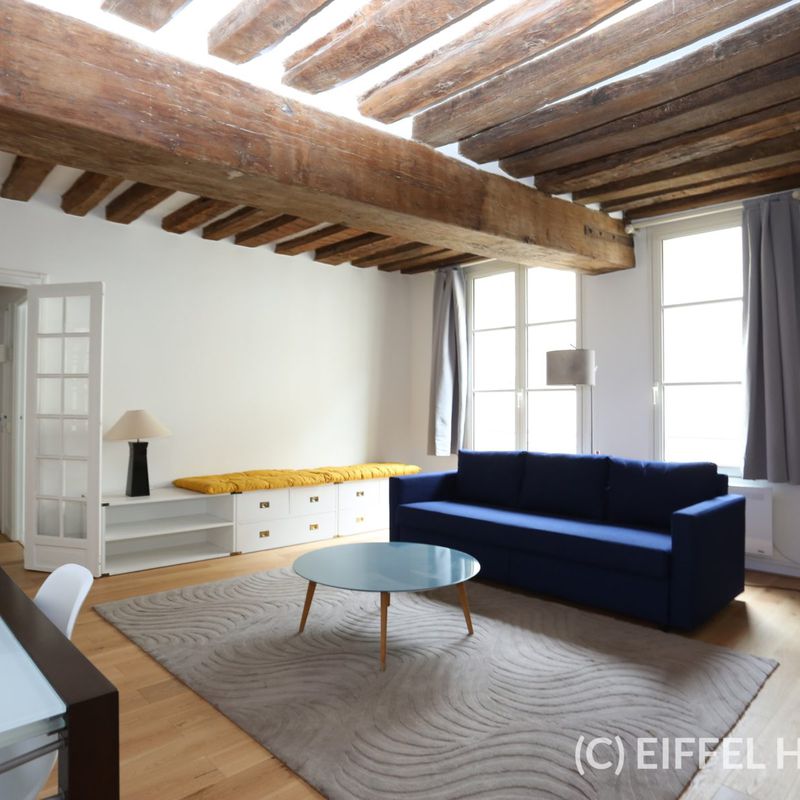 Location meublée - Rue Pierre Sarrazin - Paris 6 - 60m2 - 1 chambre
