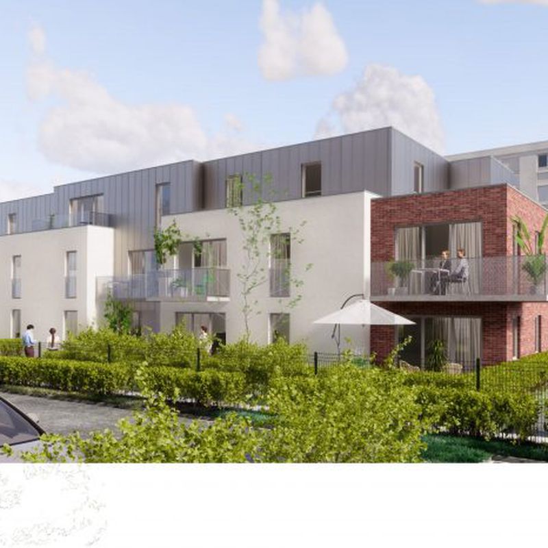 Amiens : studio avec terrasse et parking