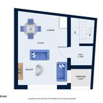 Huur 2 slaapkamer huis van 80 m² in Liège