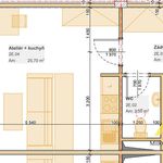 Pronajměte si 1 ložnic/e byt o rozloze 40 m² v Smiřice