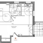 Appartement de 45 m² avec 2 chambre(s) en location à Montelimar