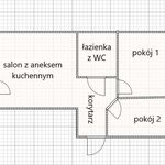 Wynajmij 3 sypialnię apartament z 52 m² w Biała Podlaska