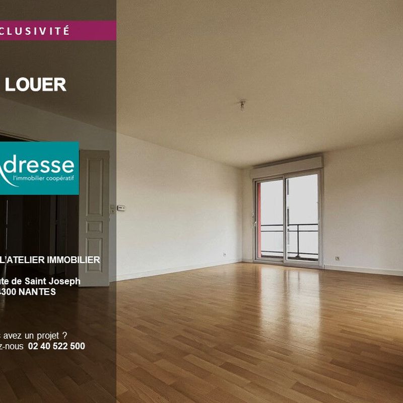Appartement 3 pièces Nantes 77.30m² 795€ à louer - l'Adresse