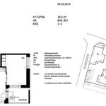 Rent 2 bedroom apartment of 44 m² in Suurpelto,