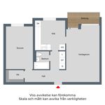 Rent 2 bedroom apartment of 65 m² in Finspång