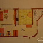 Miete 1 Schlafzimmer wohnung von 50 m² in Wolfsburg