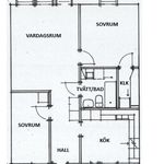 Rent 3 bedroom apartment of 73 m² in Dorotea