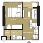 Rent 1 bedroom apartment of 29 m² in Phatthanakan
