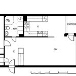 Rent 2 bedroom apartment of 61 m² in Kuopio