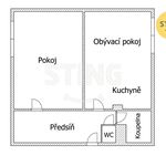 Pronajměte si 2 ložnic/e byt o rozloze 51 m² v Příbor