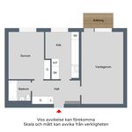 Rent 2 bedroom apartment of 60 m² in Finspång