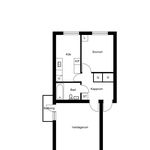 Rent 2 bedroom apartment of 52 m² in Söderhamn