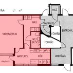 Rent 1 bedroom apartment of 47 m² in Vilhelmina