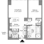 Rent 1 bedroom apartment of 1071 m² in Chicago