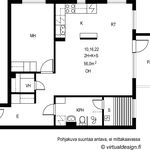 Vuokraa 2 makuuhuoneen asunto, 56 m² paikassa Tampere