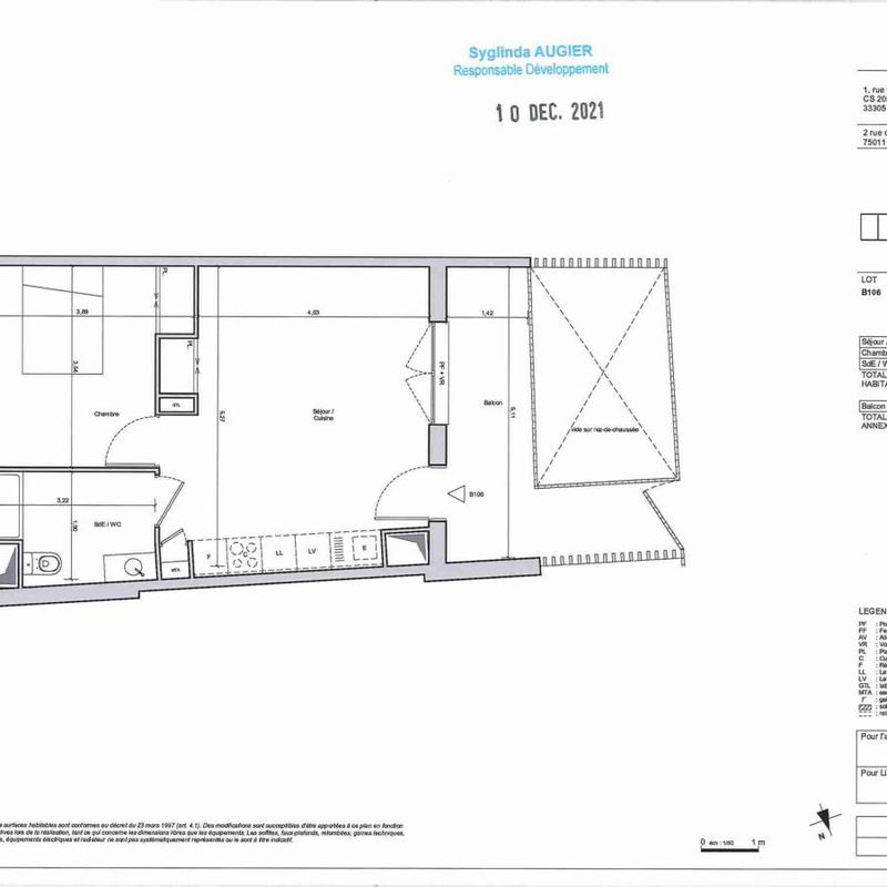 Location appartement  pièce BALMA 41m² à 637.76€/mois - CDC Habitat