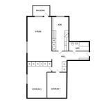 Rent 3 bedroom apartment of 77 m² in Katrineholm