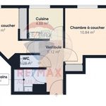 Appartement de 38 m² avec 3 chambre(s) en location à Villeurbanne