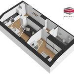 Pronajměte si 2 ložnic/e byt o rozloze 38 m² v Opava