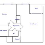 Rent 2 bedroom apartment of 4117 m² in Villeurbanne