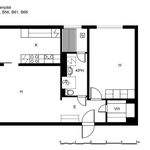 Rent 2 bedroom apartment of 61 m² in Järvenpää