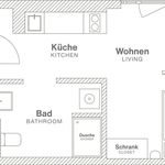 Miete 1 Schlafzimmer wohnung von 35 m² in Schönefeld