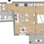Rent 2 bedroom apartment of 46 m² in Dresden