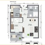 Miete 2 Schlafzimmer wohnung von 45 m² in Hamm