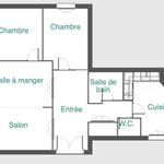 Appartement de 82 m² avec 2 chambre(s) en location à La Muette, Auteuil, Porte Dauphine