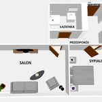 Rent 2 bedroom apartment of 44 m² in Zabrze