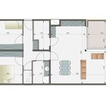 Appartement de 87 m² avec 2 chambre(s) en location à Halen