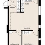 3 huoneen asunto 56 m² kaupungissa Vantaa