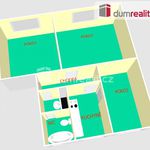 Pronajměte si 3 ložnic/e byt o rozloze 66 m² v Roudnice nad Labem
