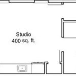 Studio of 37 m² in Amherst