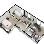 Rent 3 bedroom apartment of 54 m² in Bergen