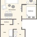 Rent 2 bedroom apartment of 45 m² in Bremerhaven