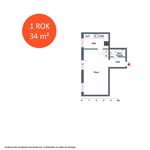 Rent 1 bedroom apartment of 35 m² in Eskilstuna - Nyfors