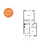 Rent 2 bedroom apartment of 59 m² in Borås - Hässleholmen