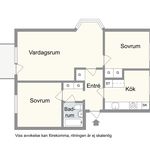 Rent 3 bedroom apartment of 74 m² in Södra