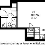 Rent 1 bedroom apartment of 23 m² in Jyvaskyla