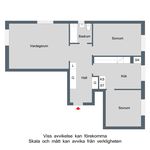 Rent 3 bedroom apartment of 71 m² in Finspång
