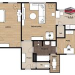 Pronajměte si 3 ložnic/e byt o rozloze 82 m² v Opava